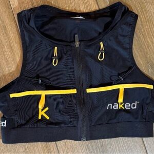Black and Yellow Running Vest